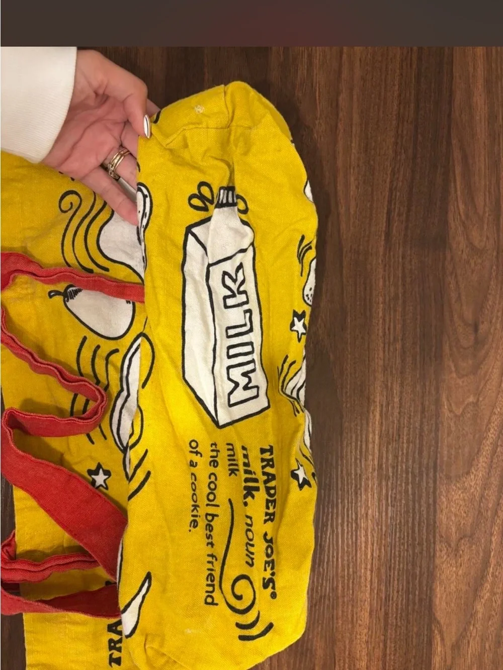 Trader Joe's tote bag